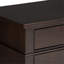 Table de chevet - brun tabac foncé-1886757568
