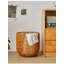 Panier à linge pour la chambre à coucher, panier à linge tissé sale avec poignées, rangement pour la salle de bain, la salle de bain, la maison, durable et élégant-1510618562