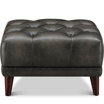 Repose-pieds en cuir Targa