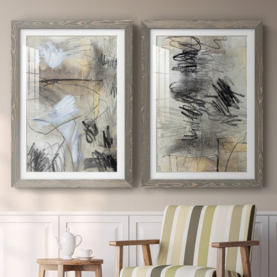 " Masked Notes I " 2 - Pieces