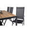Sverre 6 - Person Acacia Solid Wood Patio Dining Set Rectangular Table