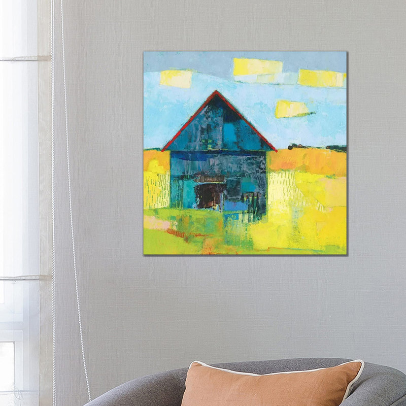 Arvonia Barn 1 Piece Wrapped Canvas Painting, 66.04 cm H x 66.04 cm W x 1.91 cm D