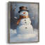 Art des Fêtes de Noël - série 2 - CCL XXX, reproduction encadrée - bois massif-199200973