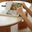 Table basse Oval Rock