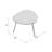     Pangea Home Hal 3 Legs End Table - Hal Accent Table – Modern Side Table for Living Room, Bedroom, or Lounge Spaces- White Side Table-887324343