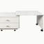 Table basse extensible avec rangement