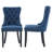 Almerinda Tufted Flax Upholstered Back Dining Chair-533324191-533324189
