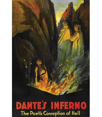 L’enfer de dante-impression de publicités