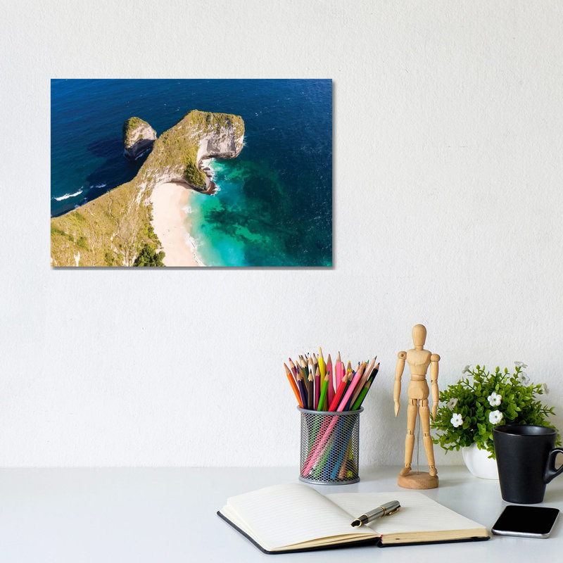 T-Rex Beach, Bali I by Matteo Colombo - Gallery-Wrapped Canvas Giclée on Canvas, Canvas, 20.32 cm H x 30.48 cm W