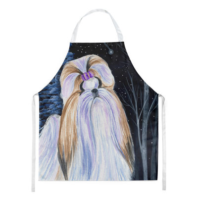 No Pattern Bib Apron