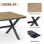 Table de salle à manger Maybrie-104597126