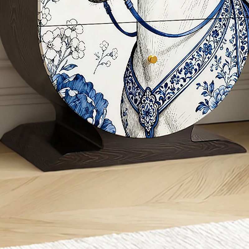 Armoire décorative légère avec tiroirs de maison de luxe