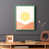 Green Single Picture Framed