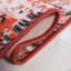 Tapis orange / bleu clair Gurfaan 117-849036419