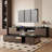 Tv Stand For Tvs Up To 85'', Living Room Cabinet Set Includes Tv Stand And Extendable Coffe Table With Storage Drawers And Cabinet