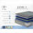 Mattresses | Restonic 13” Plush Hybrid Mattress with Pocketed Coils | California King | Foam-667419618