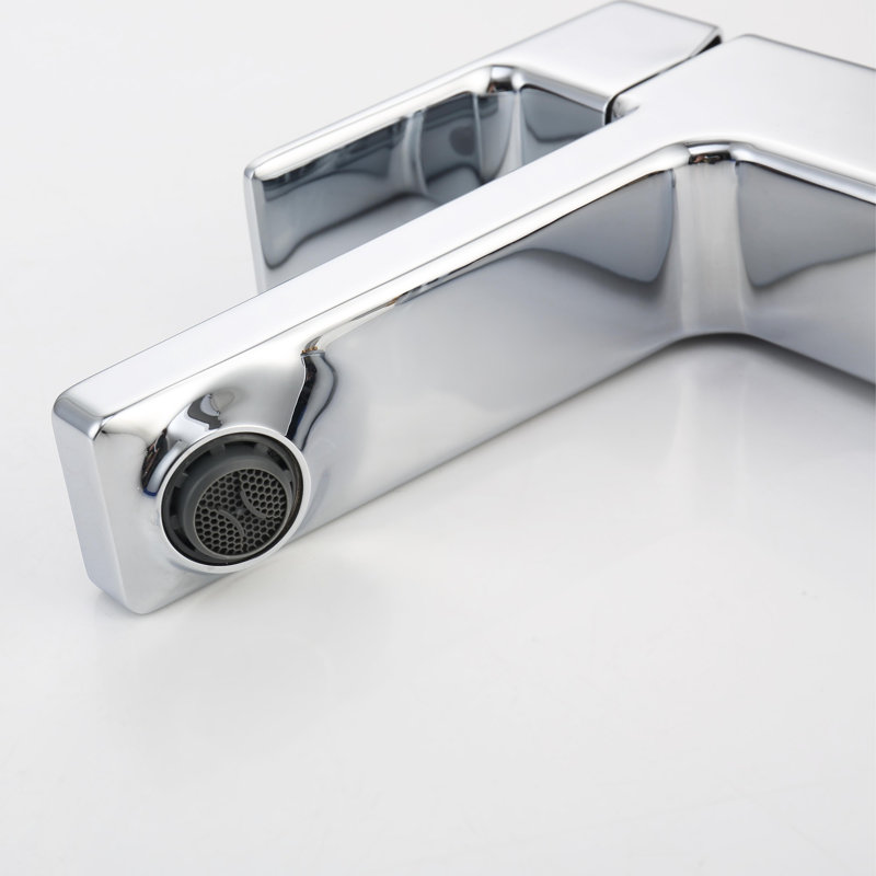 Single Handle Zinc Bathroom Sink Faucet