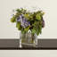 Arrangement floral mélangé à vase