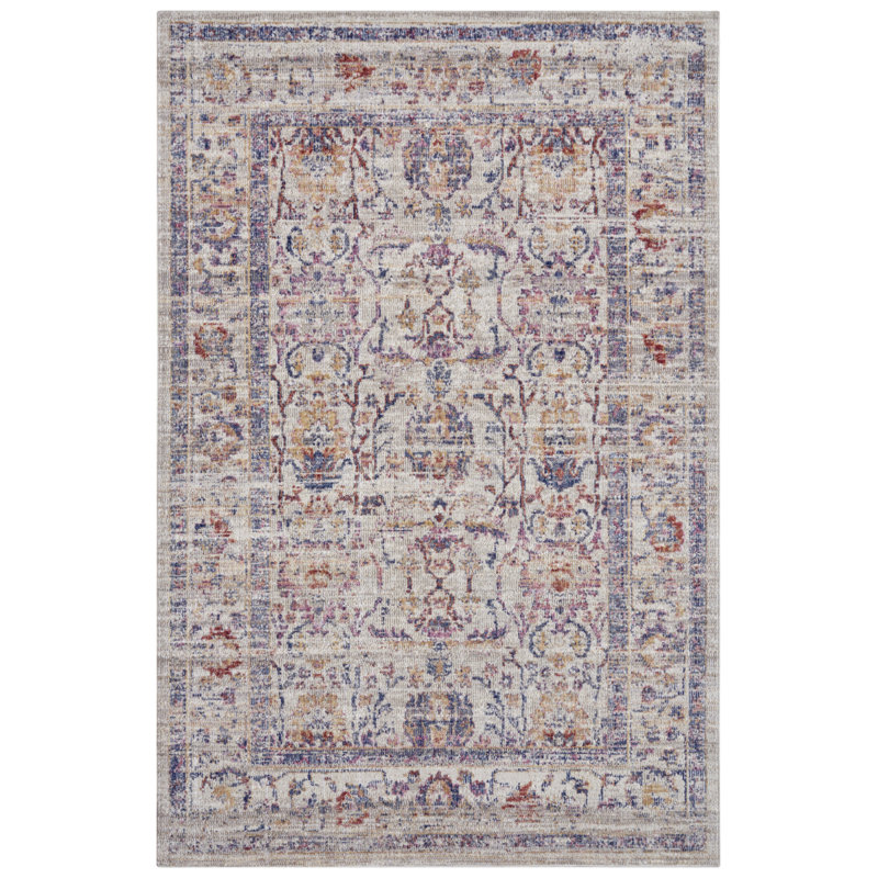 Luxor Cream Indoor/Outdoor Rug, Rectangle 115 x 170 cm