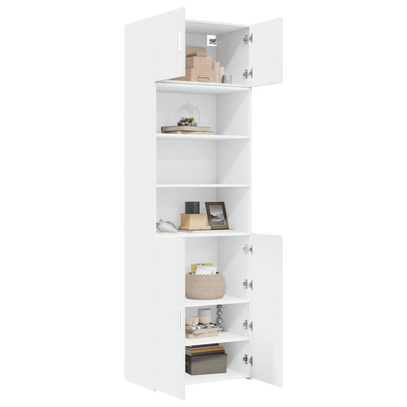 Atri Storage Cabinet, White
