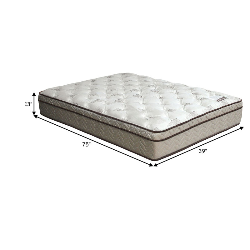 Matelas en mousse viscoélastique de 13 po Arpana, Simple