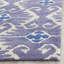 Tapis ikat en laine touffeté à la main Kouerga-736272189