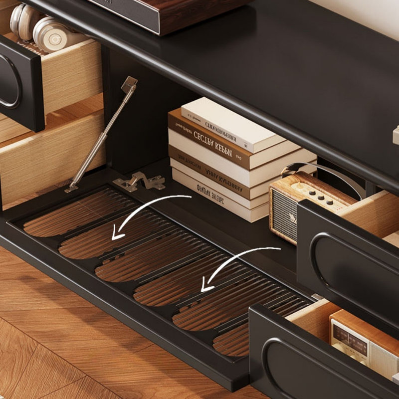 Meuble télé de luxe avec rangement rétro