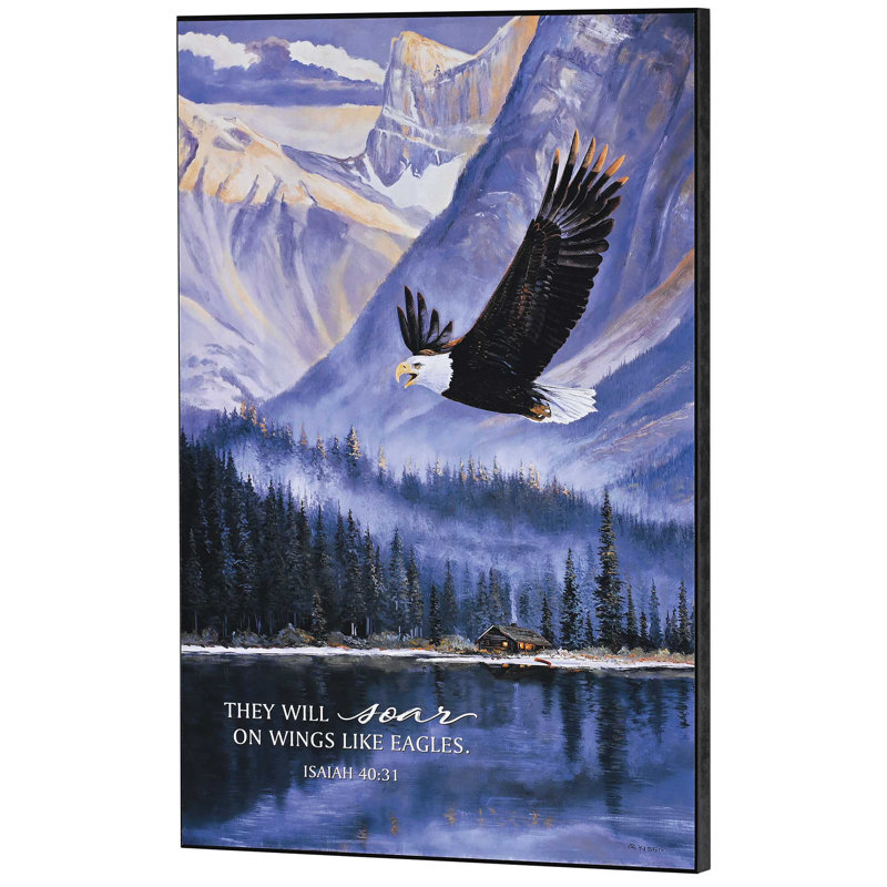 Wall Plaque They Will Soar