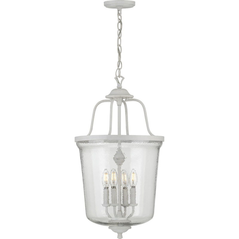 Ermengarda 4 - Light Single Pendant, White