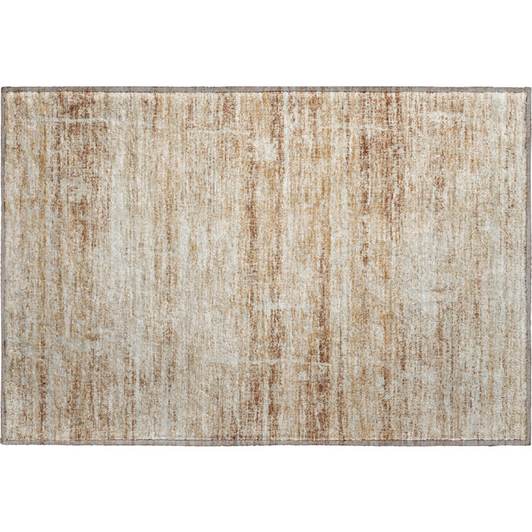 Premium Machine Washable Gerardo Copper Rug