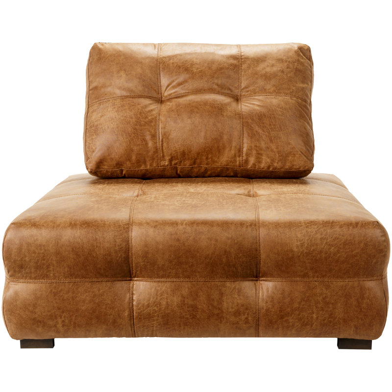 Serena Modern Modular Chair, Brown
