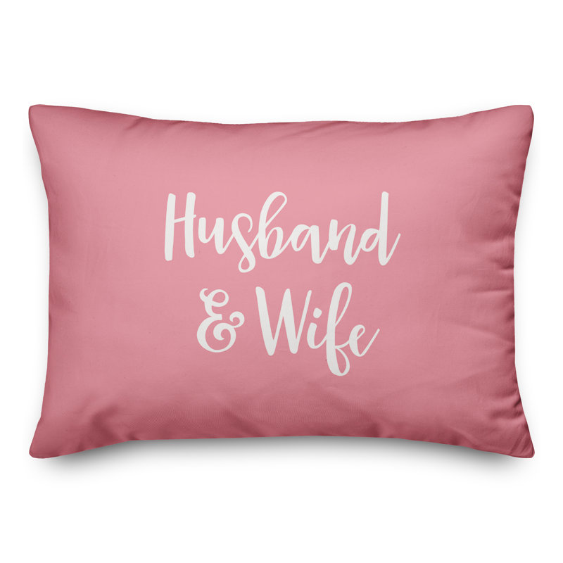  Coussin Husband & Wife, Rose