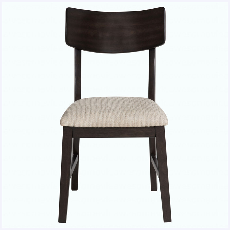 Dark coffee 5-piece dining set