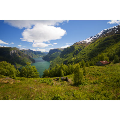 Photographie de Stigène, Aurland, Norvège sur toile par Baiaz