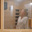 Sauna simple, sauna, ménage, petit sauna, sauna sec