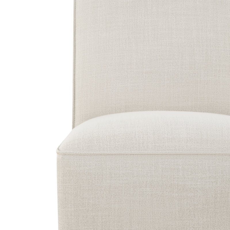 Chaise d'appoint à roulettes, Lin Effie