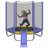 7FT Trampoline For Kids With Safety Enclosure Net-110423462