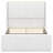 Velvet Upholstered Wingback Platform Bed-1004497206-1004497210