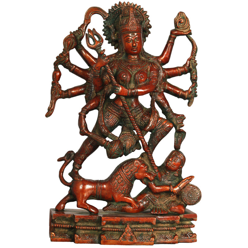 Religious & Spiritual Figurines & Sculptures, Red/Green