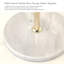 68.5 in. H Glass and Iron Floor Clock