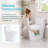 23" Short Compact One-Piece Toilet, Dual Flush, Soft-Close Seat