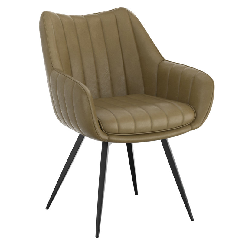 Chaise de salle à manger Farrish, Moss
