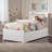 Ralls Solid Wood Platform Bed with Matching Footboard and Trundle-757777001-757776980