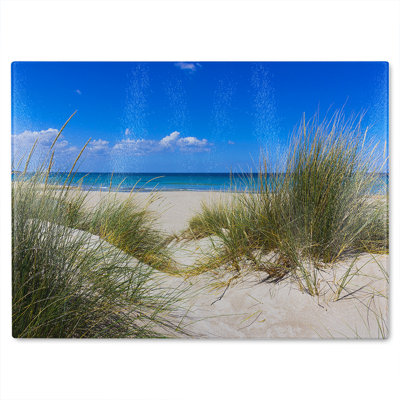 Salento, sand dunes Designer Glass Chopping Board