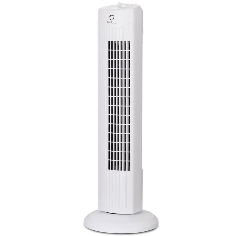 Ventilateur tour 27,5 po Costway Fantask, Blanc