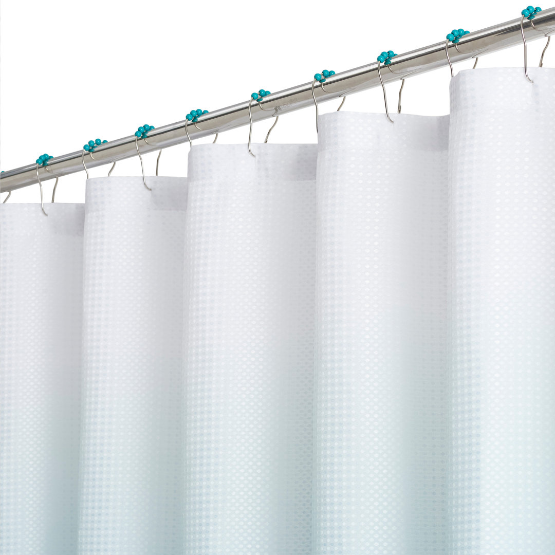 Macie 16 Piece Ombre Shower Curtain Set + Hooks Ivy Bronx 