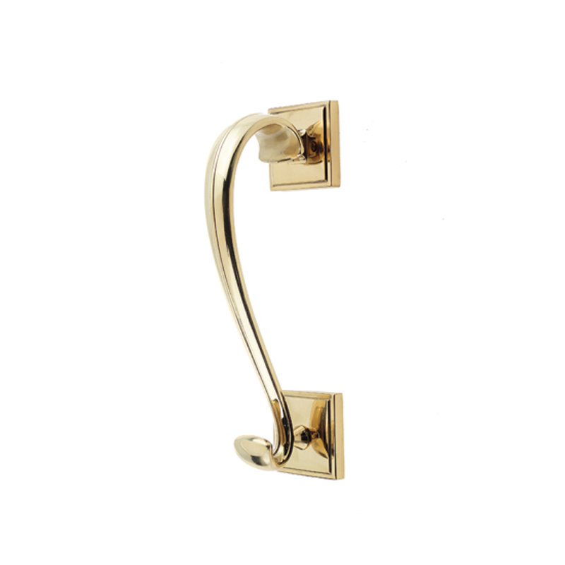 Sloane Door Knocker, Polished Brass