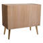 Mowbray 73cm W Solid Wood Bedside Table