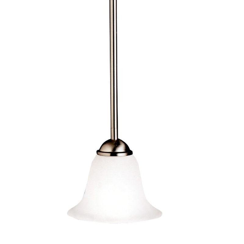 Cayman 1 - Light Single Pendant, Brushed Nickel