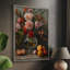 Reproduction encadrée FLORAL Series DCCXLI - bois massif-835544858